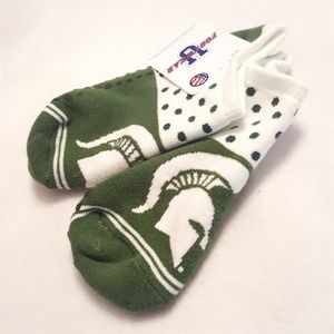 Michigan State University Grippy Slipper Socks
